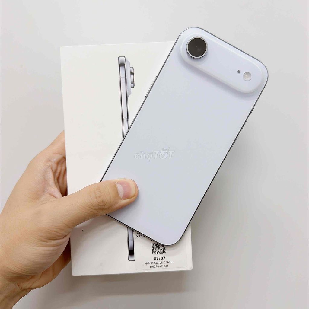 iPhone 17 Air 256GB Xanh Chính hãng VN Likenew. Mua bán Điện thoại tại Thành phố Thủ Đức Tp Hồ Chí Minh được đăng bởi Smartzone Việt Nam hình 1