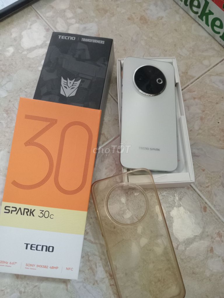 Tecno Spark 30C Trắng. Mua bán Điện thoại tại Quận 6 Tp Hồ Chí Minh được đăng bởi Không Tên hình 1