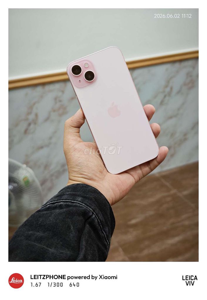 iPhone 15 Plus 128G màu hồng quốc tế Mỹ. Mua bán Điện thoại tại Quận 10 Tp Hồ Chí Minh được đăng bởi Nguyễn Mạnh Hải hình 1