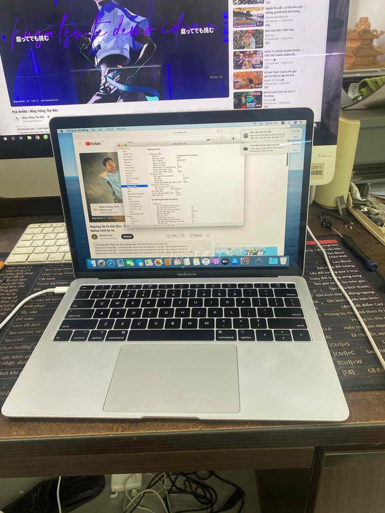 macbook air 2019 i5 ram 8 ssd 256 màn 13