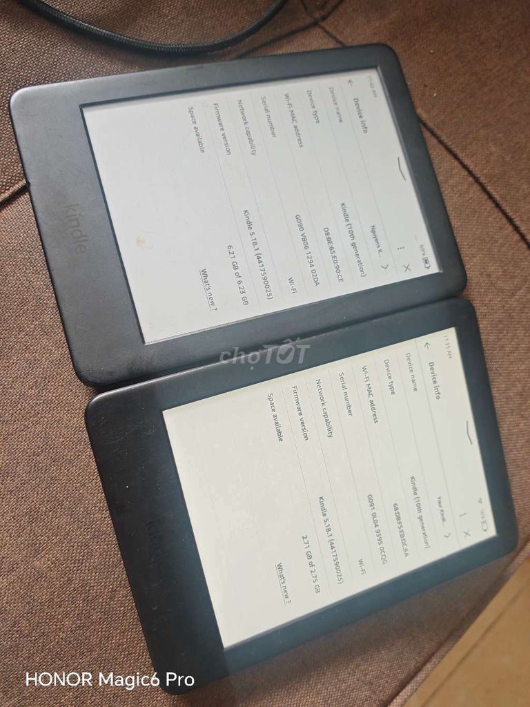 Máy đọc sách Kindle Gen 10 Đen Đã sử dụng. Mua bán Máy tính bảng tại Quận 12 Tp Hồ Chí Minh được đăng bởi Nhan hình 1