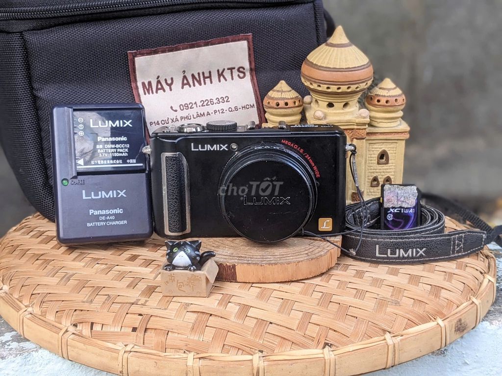 [Máy ảnh KTS] Panasonic LX3 Đen. Mua bán Máy ảnh, Máy quay tại Quận 6 Tp Hồ Chí Minh được đăng bởi may anh KTS hình 1