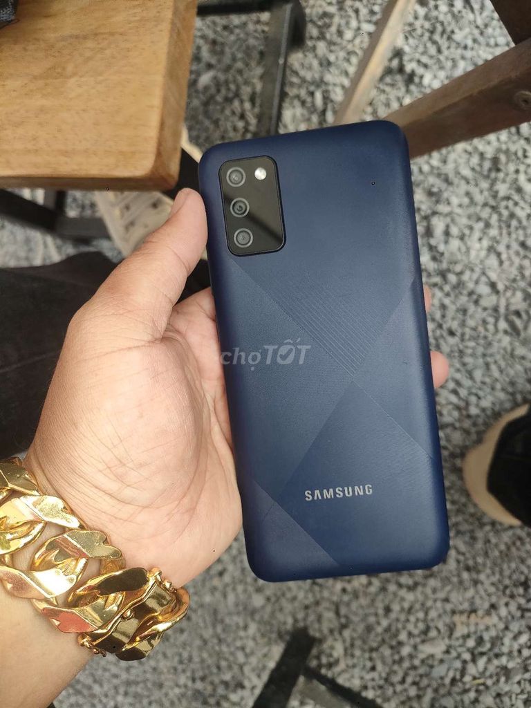 Samsung Galaxy A02s Xanh đậm 99%. Mua bán Điện thoại tại Quận Ninh Kiều Cần Thơ được đăng bởi Diem hình 1