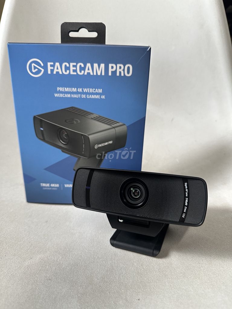 Webcam Facecam Pro chuẩn 4K 60FPS. Mua bán Máy ảnh, Máy quay tại Thành phố Thủ Đức Tp Hồ Chí Minh được đăng bởi Messi hình 1