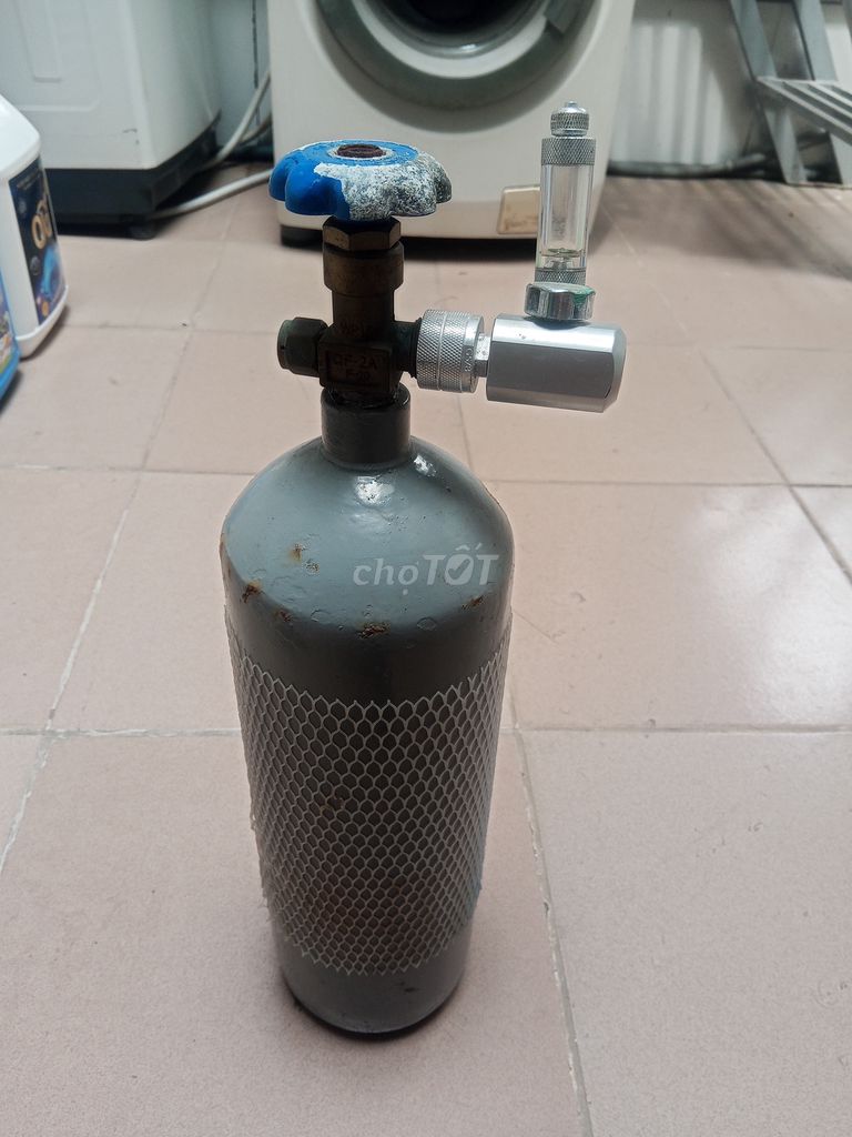 Bình CO2 Kim loại Xám. Mua bán Phụ kiện, Thức ăn, Dịch vụ tại Quận Hải An Hải Phòng được đăng bởi Nguyễn Văn Quyết hình 1