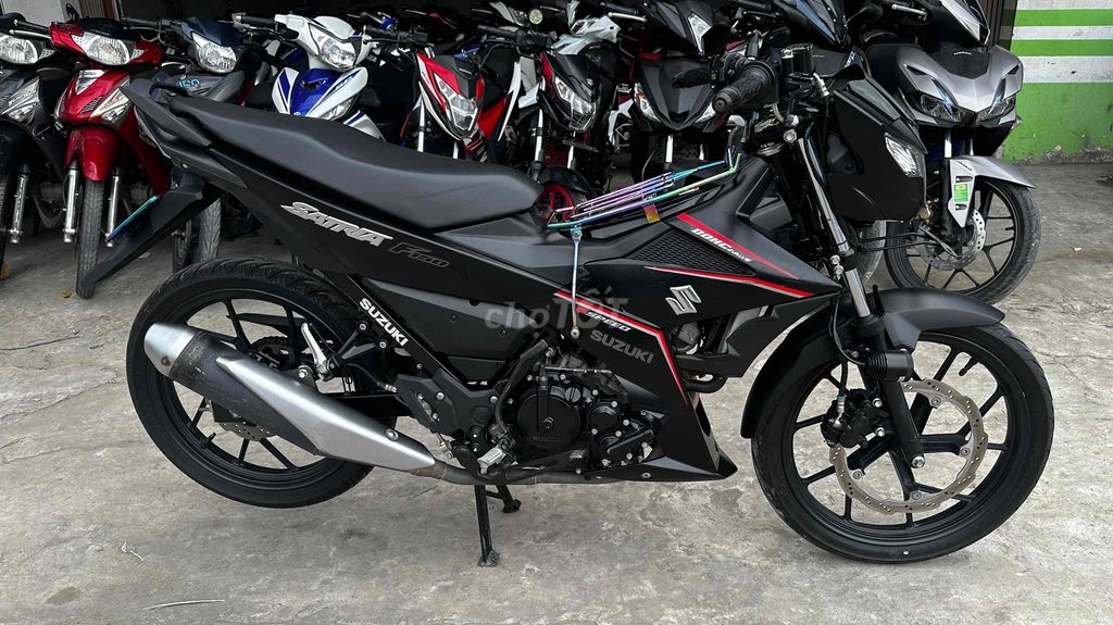 Suzuki Satria 150 đen nhán 2019 ( hỗ trợ góp ). Mua bán Xe máy tại Huyện Chợ Mới An Giang được đăng bởi Cửa hàng xe Thiên Phước 2 hình 2