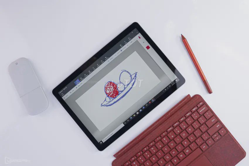 Laptop Surface Go, 10.5", 0,8Kg, Pin 5h, nhỏ_nhẹ. Mua bán Laptop tại Quận Thanh Khê Đà Nẵng được đăng bởi Laptop 2nd bao bền giá rẻ  hình 1