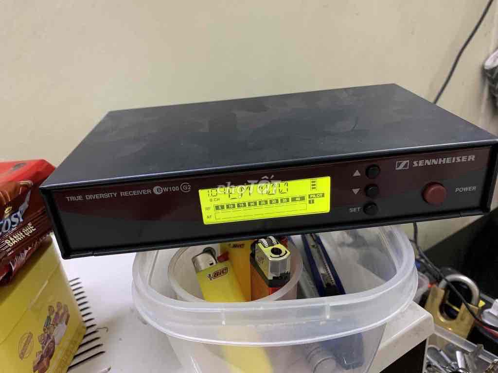 bộ Micro không dây cài áo Sennheiser 100G2. Mua bán Tivi, Âm thanh tại Quận Đống Đa Hà Nội được đăng bởi Ta hình 1