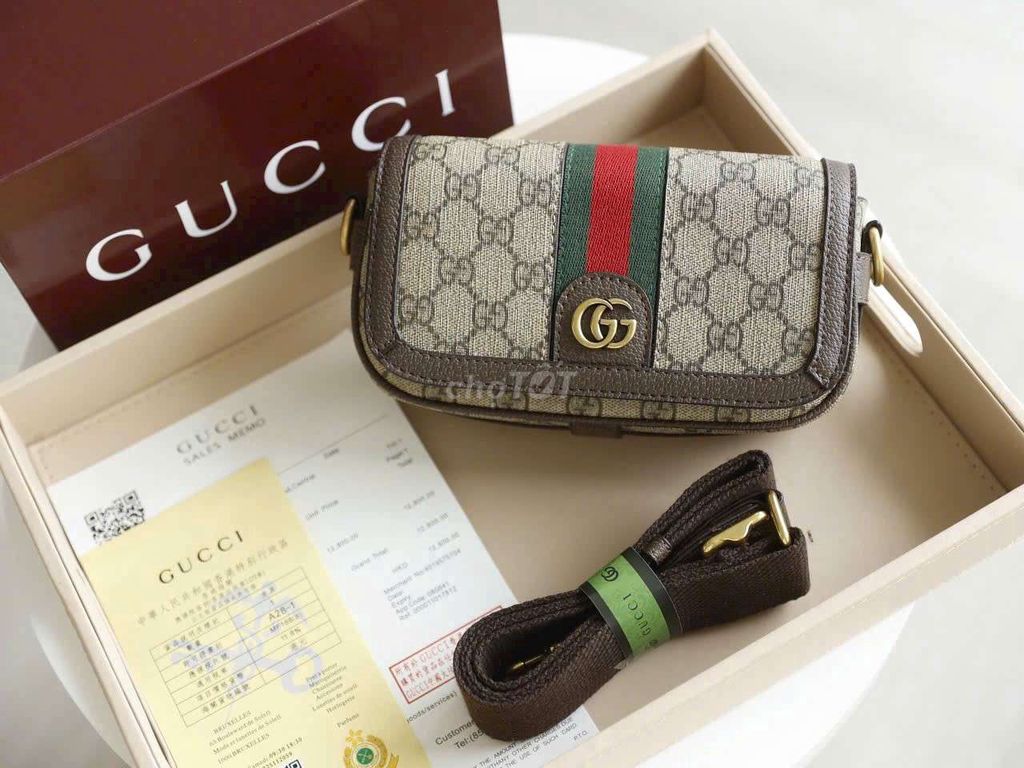 Túi xách Gucci Nữ Da Nâu 19.8cm. Mua bán Túi xách tại Quận Hà Đông Hà Nội được đăng bởi HV hình 1