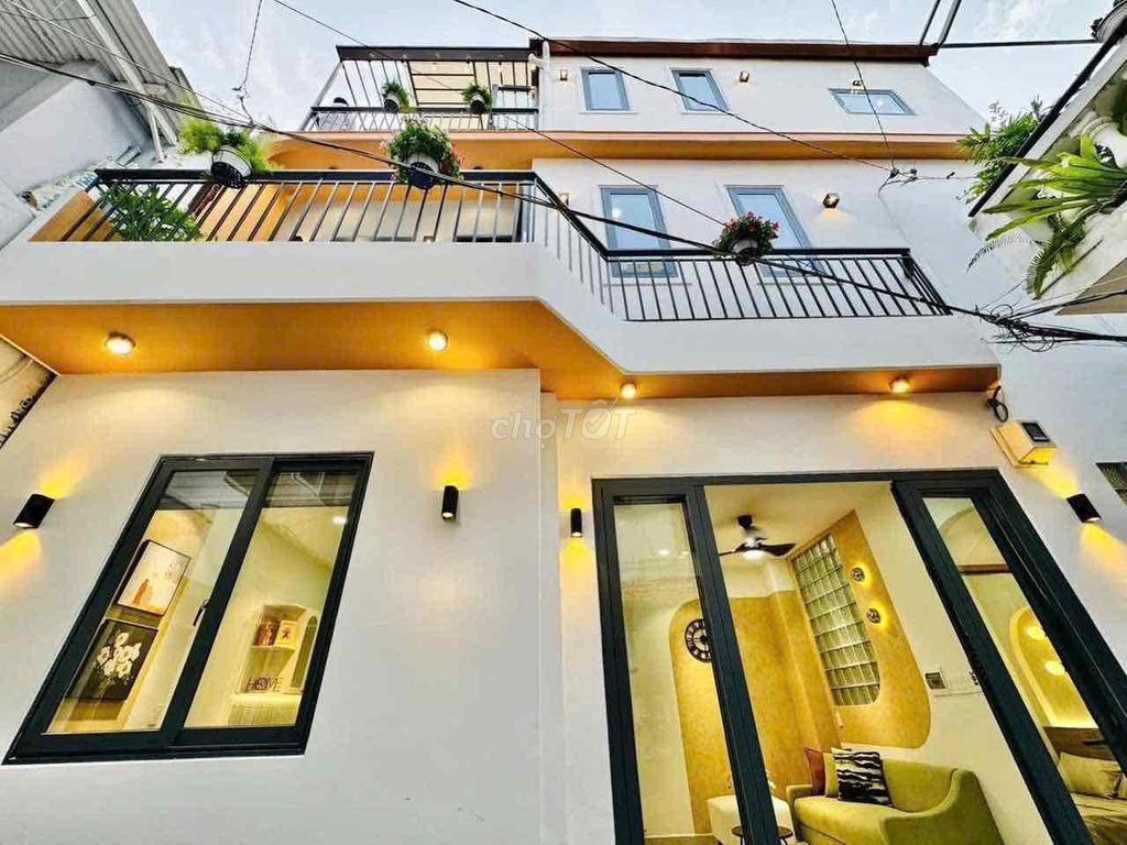 NGUYỄN VĂN ĐẬU P5 BÌNH THẠNH -40m2- 3 TẦNG -4pn - 5,75 tỷ