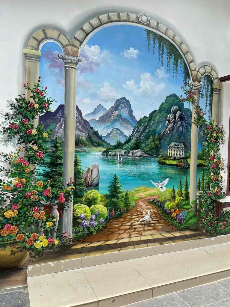 VẼ TRANH TƯỜNG. Dịch vụ tại Quận Thanh Khê Đà Nẵng được đăng bởi TRỊNH HẢI hình 1