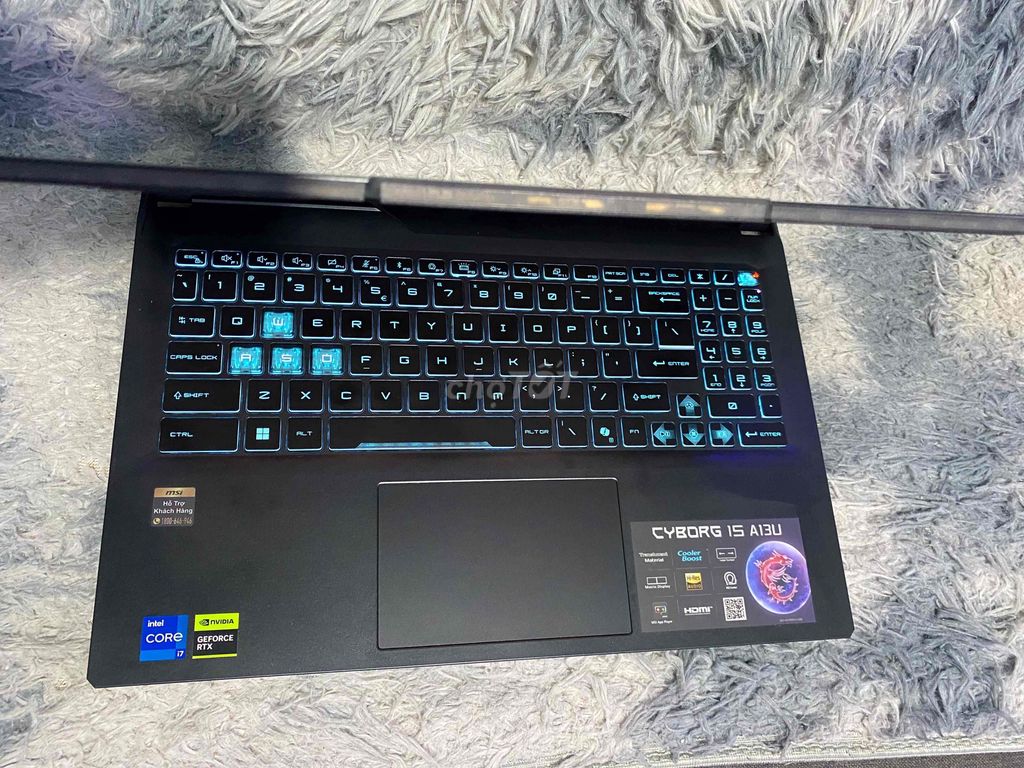 MSI Cyborg 15 i7-13th/16GB/512GB/RTX 3050 BH dài. Mua bán Laptop tại Quận Ninh Kiều Cần Thơ được đăng bởi Thanh Phương hình 1