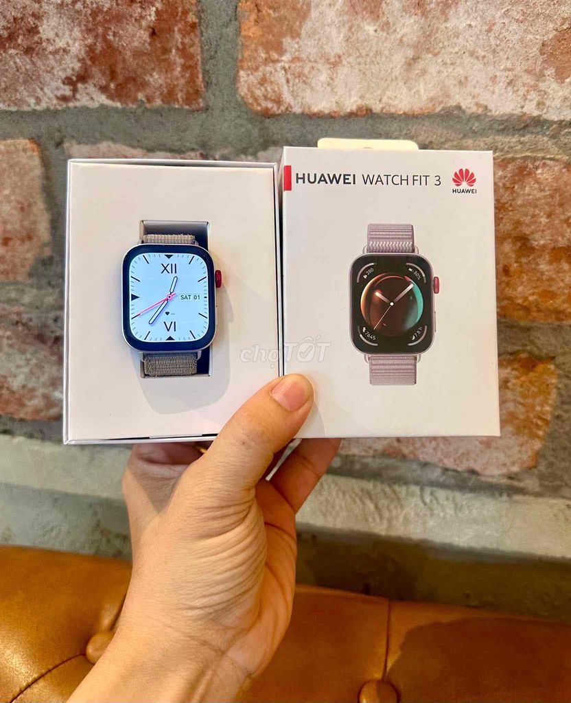 Huawei Watch Fit 3 Xám NFC. Mua bán Thiết bị đeo thông minh tại Quận 10 Tp Hồ Chí Minh được đăng bởi Huyn Bin hình 1