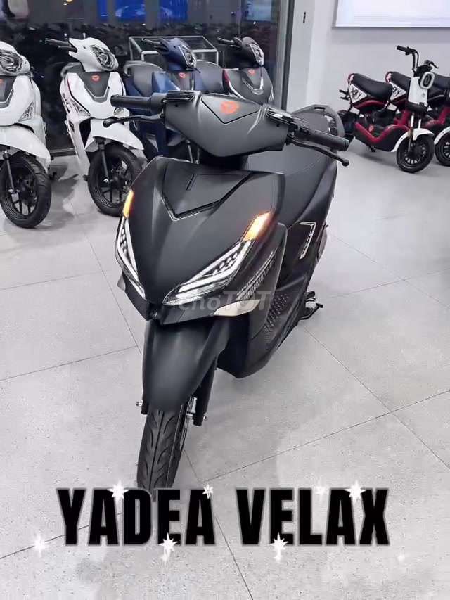 Xe máy điện Yadea Velax màu Đen. Mua bán Xe điện tại Huyện Đức Hòa Long An được đăng bởi Yadea Trung Đức Phát  hình 2