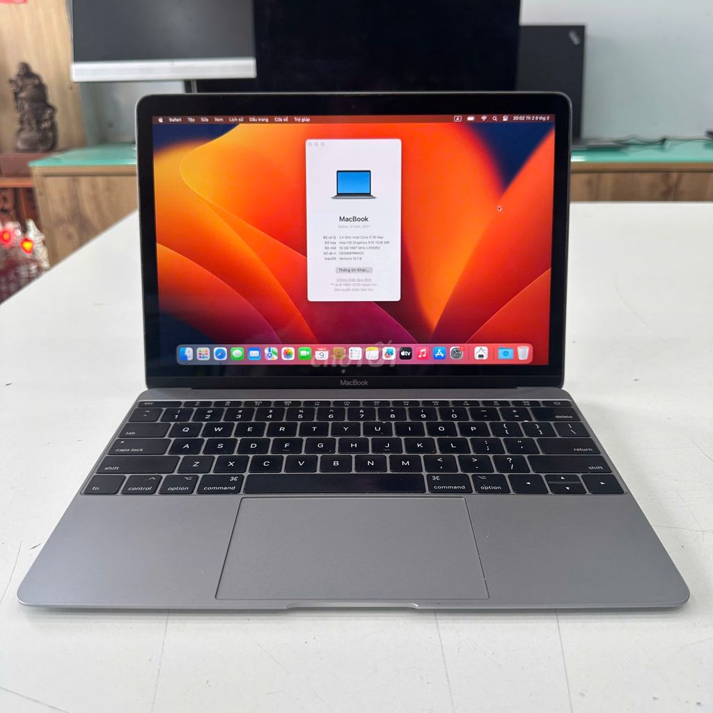MacBook 12 inch Retina i7 16GB/512GB. Mua bán Laptop tại Quận Tân Bình Tp Hồ Chí Minh được đăng bởi Nguyễn thế duy hình 1