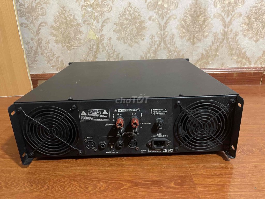 Amply Pro Audio PA 2400 Đen. Mua bán Tivi, Âm thanh tại Quận Đống Đa Hà Nội được đăng bởi Nguyễn Hương  hình 1