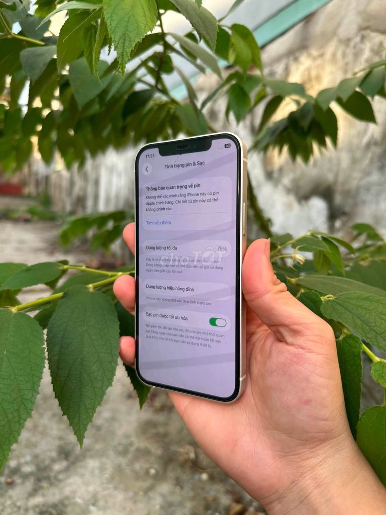 Apple iPhone 12 128GB Trắng Đã qua sử dụng. Mua bán Điện thoại tại Quận Gò Vấp Tp Hồ Chí Minh được đăng bởi Hội Đồ Điện Tử hình 1