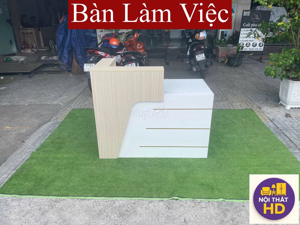 QUẦY LỄ TÂN_QUẦY THU NGÂN_QUẦY THANH LÝ_QUẦY 1M2_5. Mua bán Đồ dùng văn phòng tại Quận 5 Tp Hồ Chí Minh được đăng bởi NỘI THẤT VĂN PHÒNG 288 hình 1