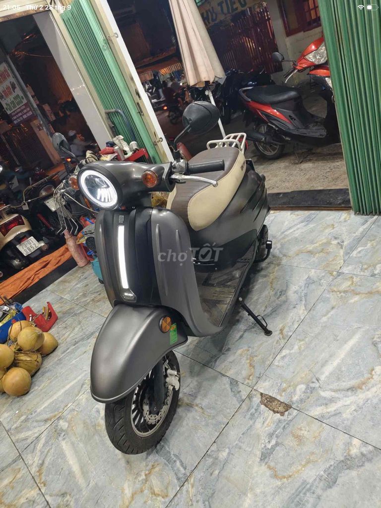 DK Bike Crea Mono 50c 2022 Xám cho học sinh đi học