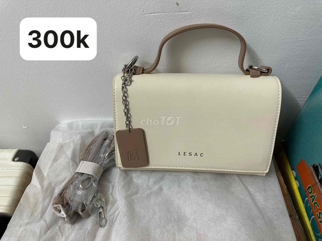 Túi xách LESAC Harly bag Nữ Be Như mới. Mua bán Túi xách tại Quận Phú Nhuận Tp Hồ Chí Minh được đăng bởi Nguyễn Hữu Trí hình 1