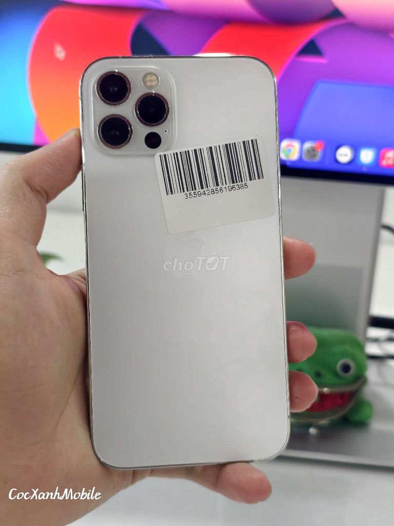 Apple iPhone 12 Pro 128GB Bạc Đã sử dụng. Mua bán Điện thoại tại Quận Liên Chiểu Đà Nẵng được đăng bởi Minh Hiệp CócXanhMobile hình 1