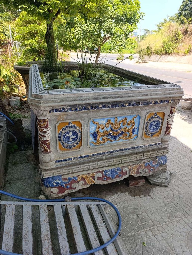 Chậu cảnh sành Huế đa màu. Mua bán Cây cảnh, đồ trang trí tại Quận Cẩm Lệ Đà Nẵng được đăng bởi Trà Nguyễn hình 1