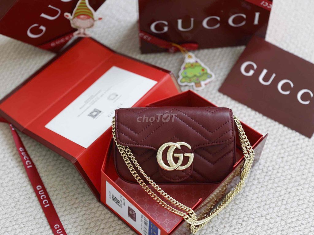 Gucci marmon mini về mầu đỏ đang làm mưa làm gió