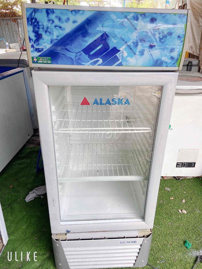 Tủ mát Mini 100L Alasaka zin đẹp hoạt động tốt