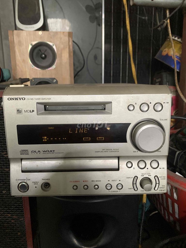 Đầu CD/MD Onkyo MDLP Bạc. Mua bán Tivi, Âm thanh tại Huyện Lý Nhân Hà Nam được đăng bởi trần tùng hình 1