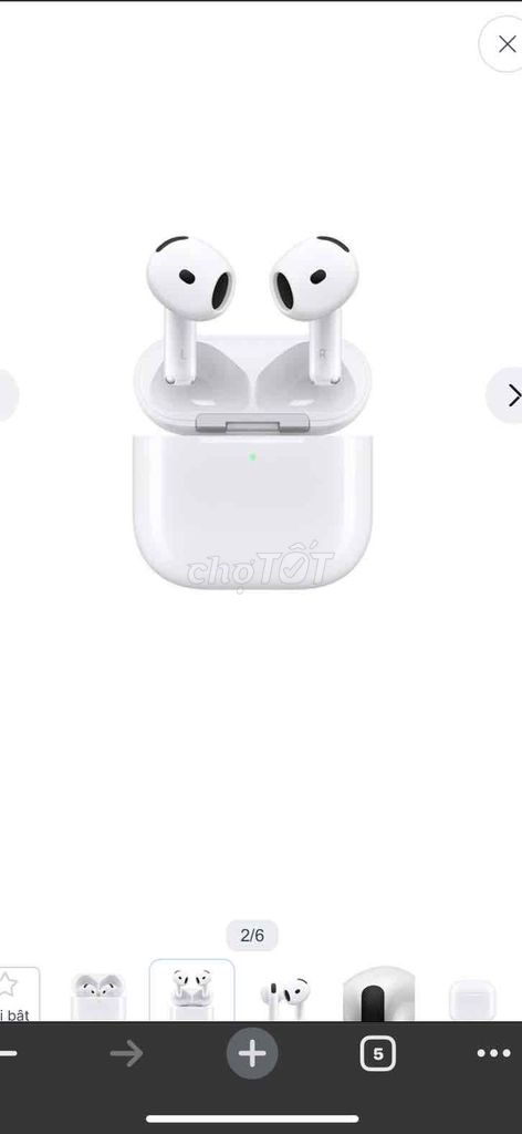 Apple AirPods Pro Trắng Chống ồn. Mua bán Tivi, Âm thanh tại Quận Ngô Quyền Hải Phòng được đăng bởi Gia Long  hình 1