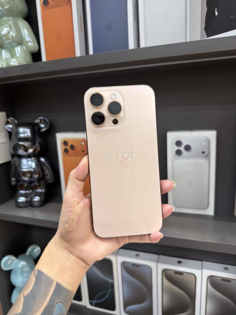 Apple iPhone 16 Pro Max 256GB Vàng. Mua bán Điện thoại tại Quận Gò Vấp Tp Hồ Chí Minh được đăng bởi Hậu Táo hình 1