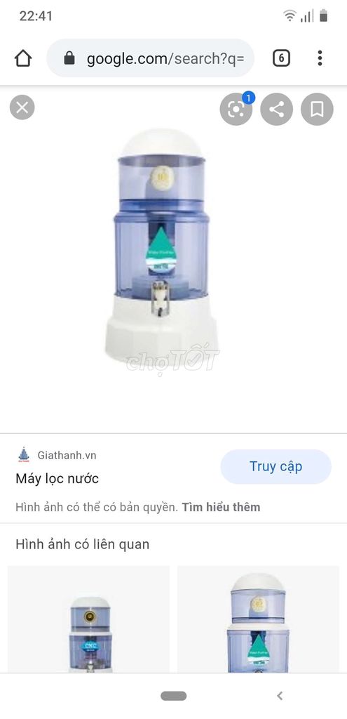 0794338505 - Bình lọc nước korea filter mới 100%