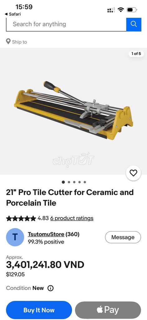 Máy cắt gạch QEP 21 Pro Tile Cutter. Mua bán Đồ chuyên dụng, Giống nuôi trồng tại Quận Phú Nhuận Tp Hồ Chí Minh được đăng bởi lanlan89 hình 1
