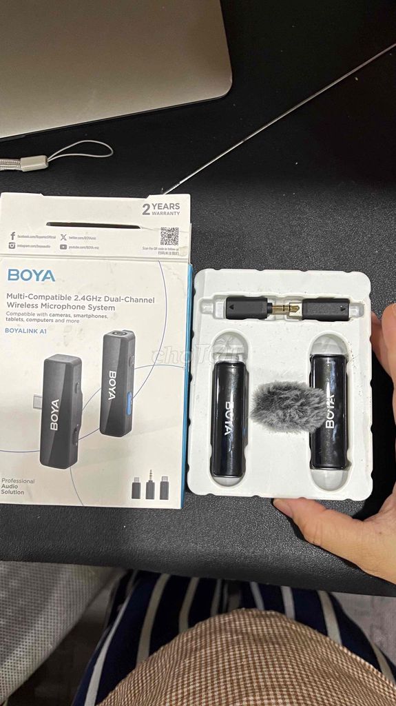Microphone BOYA BOYALINK A1. Mua bán Tivi, Âm thanh tại Thành phố Mỹ Tho Tiền Giang được đăng bởi Tò mò Box hình 1