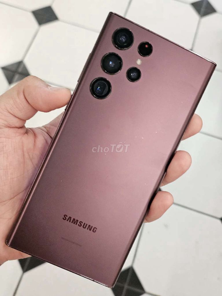 Samsung S22 Ultra 256GB Đỏ tía. Mua bán Điện thoại tại Huyện Bình Chánh Tp Hồ Chí Minh được đăng bởi Thảo Samsung hình 1