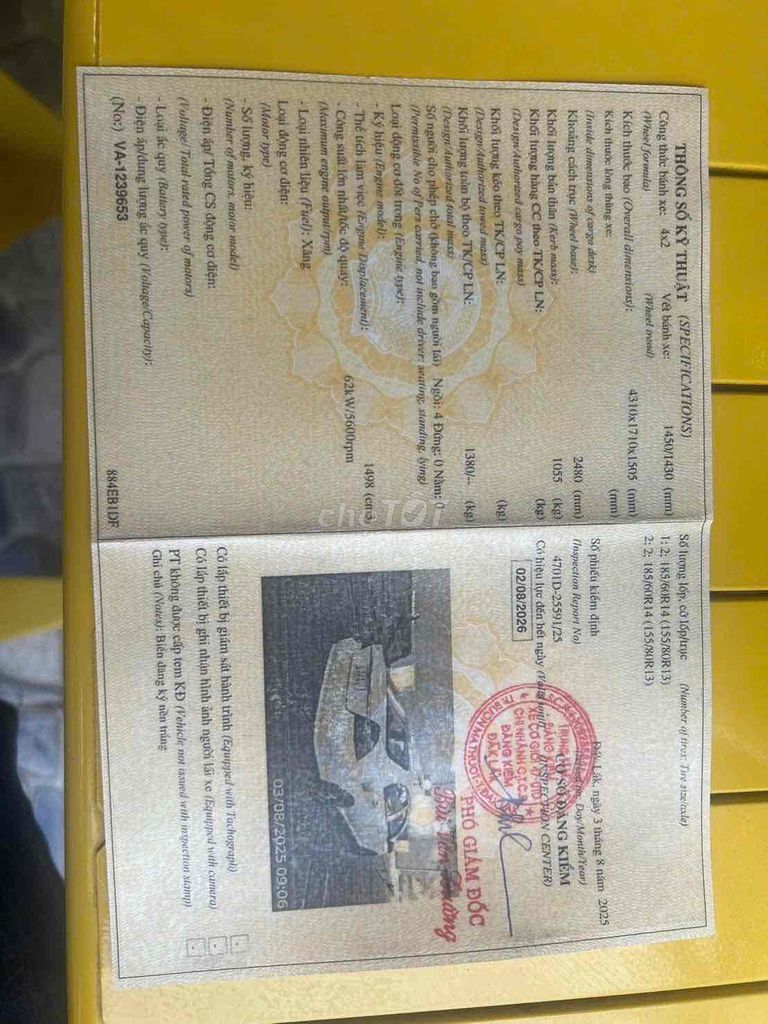 Daewoo Gentra 2007 SX 1.5 MT - 200000 km. Mua bán Ô tô tại Thành phố Buôn Ma Thuột Đắk Lắk được đăng bởi Vu dinh khang hình 5