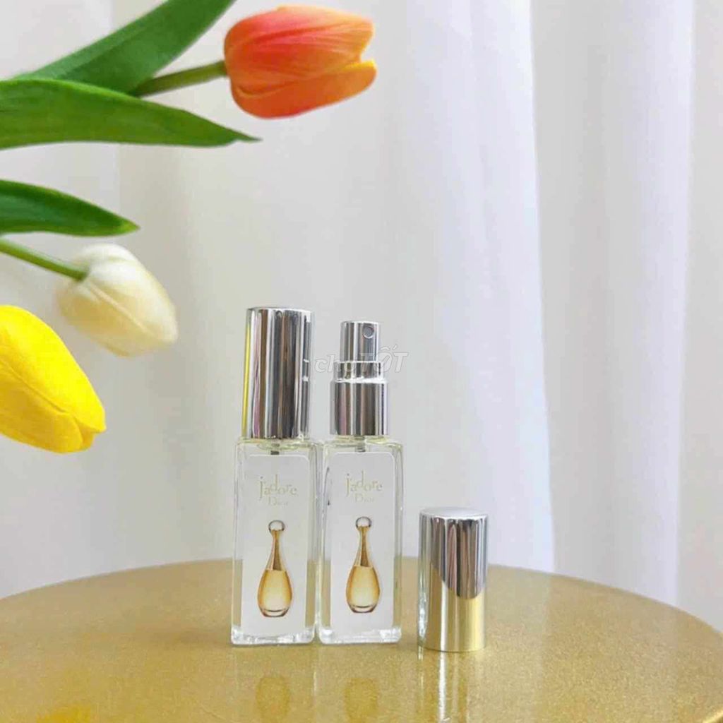 Set 2 chai nước hoa Dior JADORE vàng ,nữ 5ml