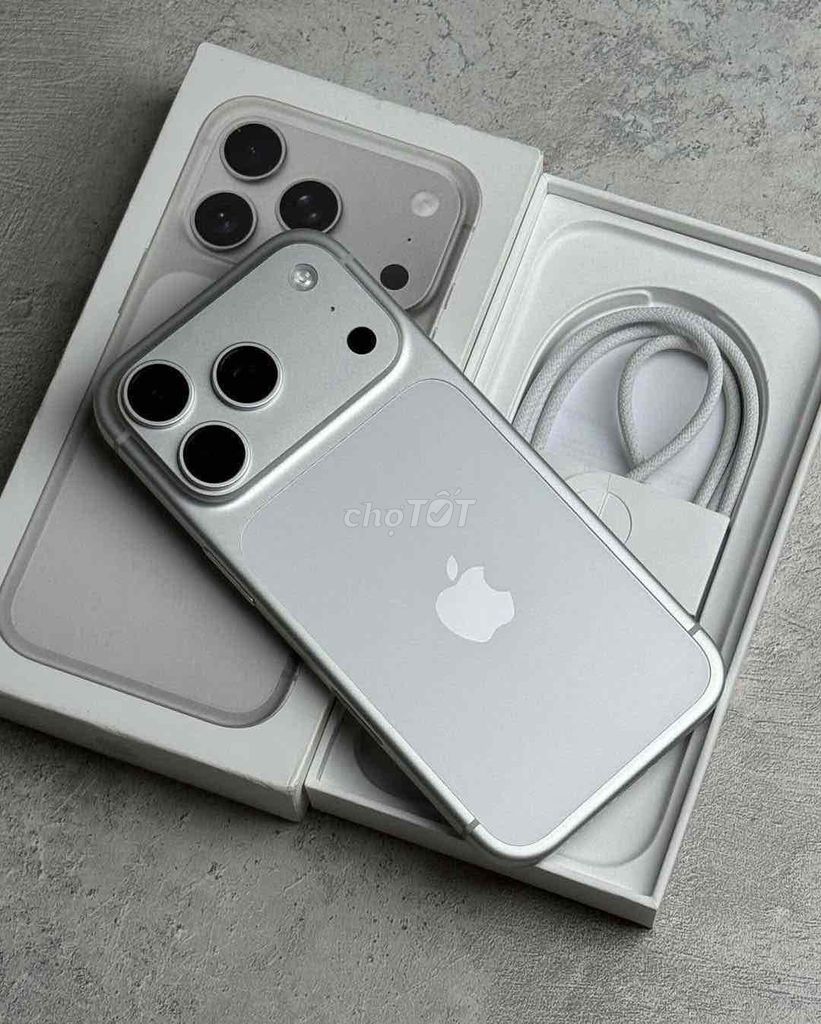 Apple iPhone 17 Pro Max 256GB Bạc Chưa active. Mua bán Điện thoại tại Thành phố Bà Rịa Bà Rịa - Vũng Tàu được đăng bởi Mai Phương hình 1