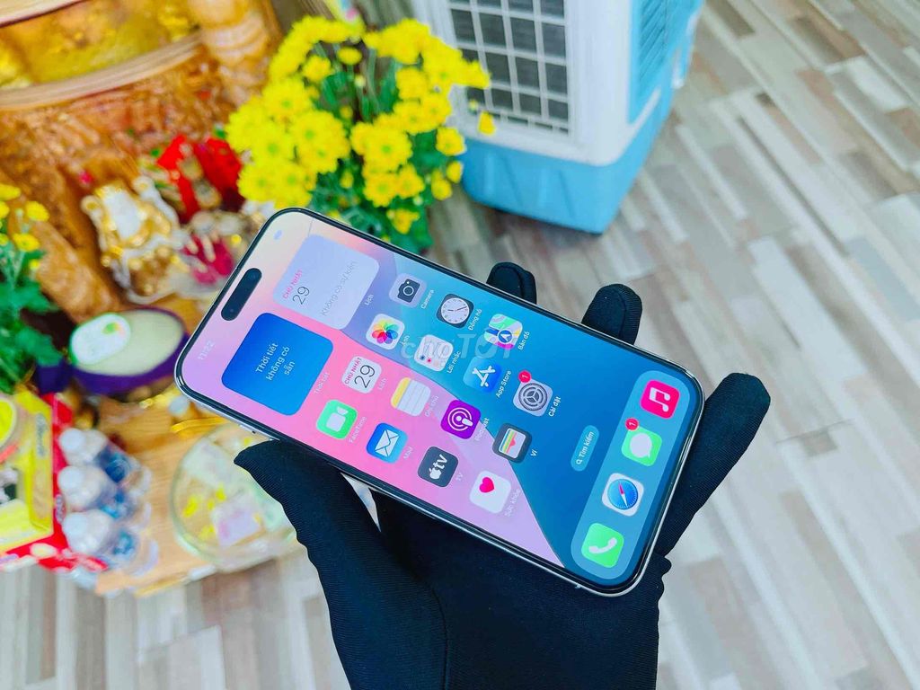iPhone 15 Pro Max 256G Trắng 99% Việt Nam rin Áp. Mua bán Điện thoại tại Quận Hải Châu Đà Nẵng được đăng bởi TUẤN LUXURY MOBILE ĐÀ NẴNG hình 1