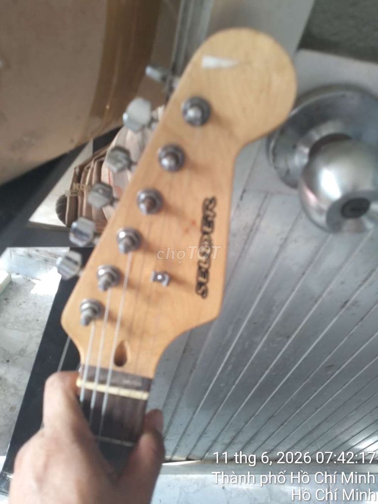 Đàn guitar điện Selder Đen. Mua bán Nhạc cụ tại Huyện Bình Chánh Tp Hồ Chí Minh được đăng bởi Khang hình 1