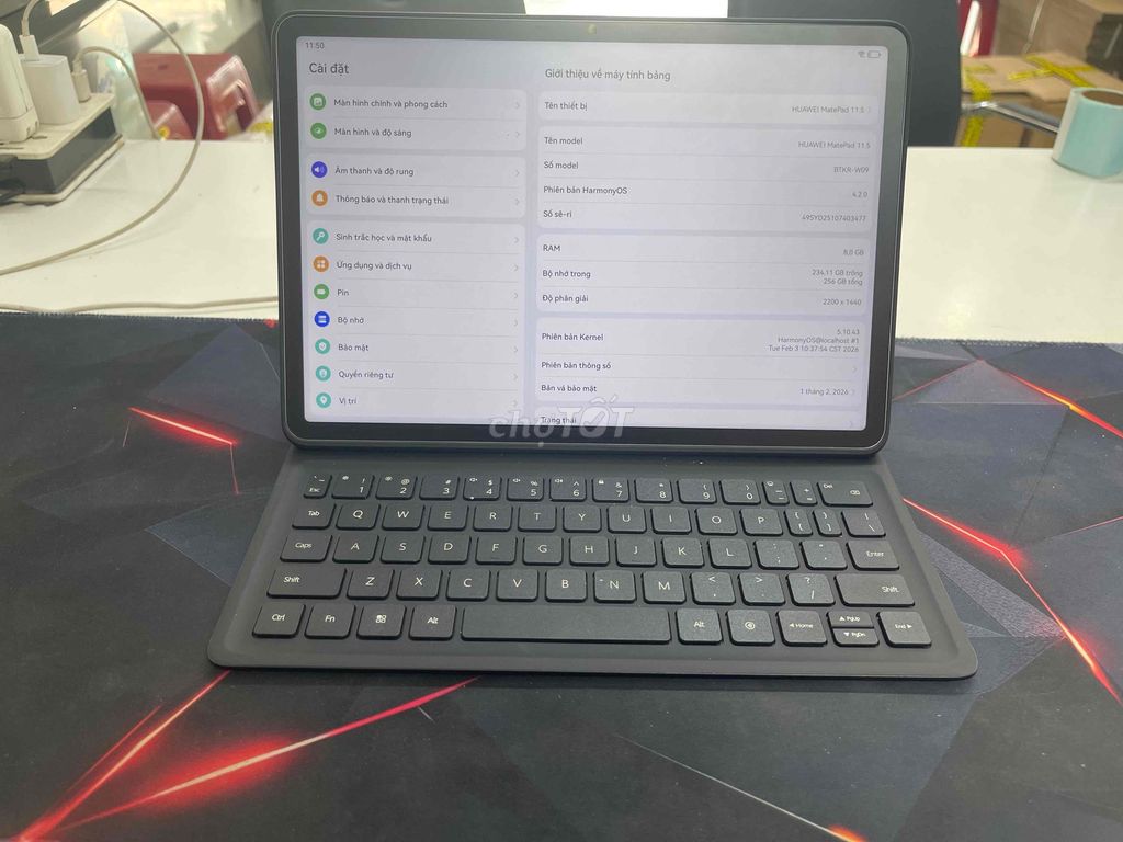 Huawei MatePad 11.5 8GB/256GB Đen. Mua bán Máy tính bảng tại Quận Gò Vấp Tp Hồ Chí Minh được đăng bởi Chí Hướng Group  hình 1