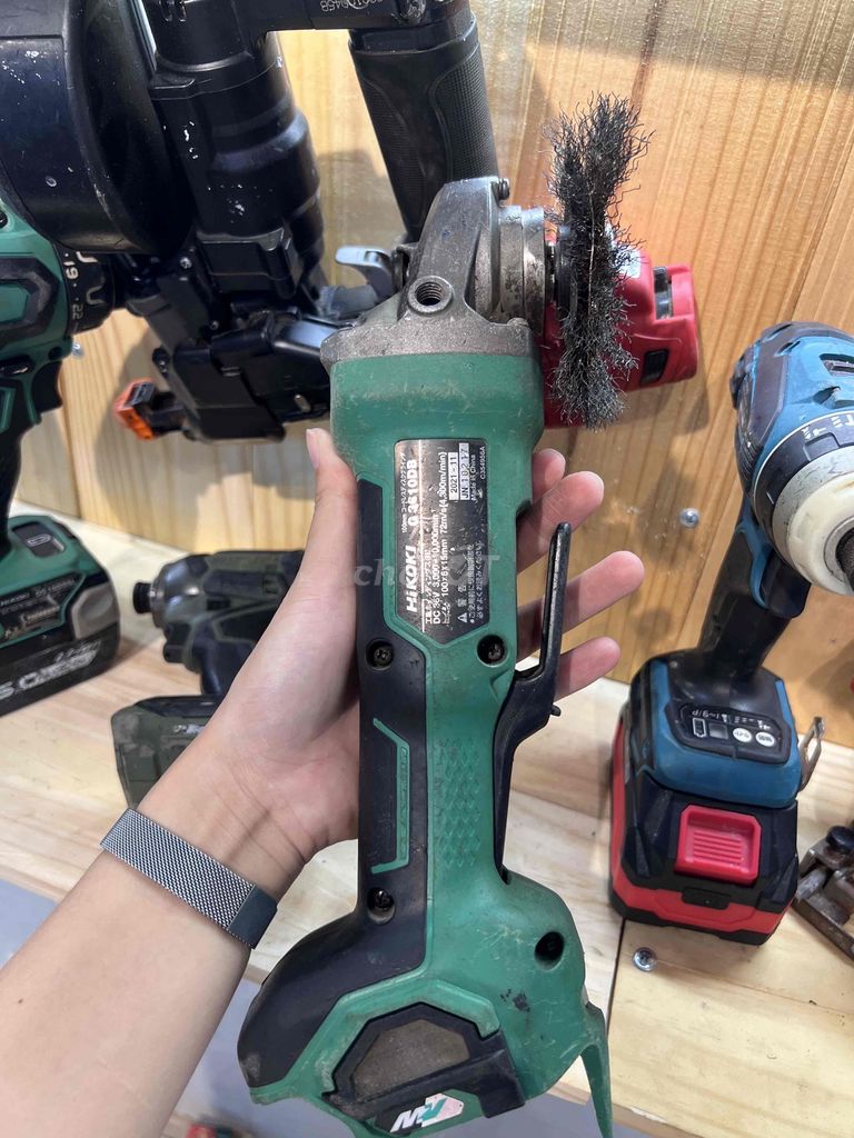 Máy mài góc Hikoki. Mua bán Nội thất, đồ gia dụng khác tại Thành phố Bến Tre Bến Tre được đăng bởi Nhật bãi giá tốt hình 1