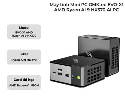 Mini PC GMKtec AMD, Ryzen AI 9 HX370 AI, 2T, 32G. Mua bán Máy tính để bàn tại Quận Gò Vấp Tp Hồ Chí Minh được đăng bởi Tít hàng xách tay