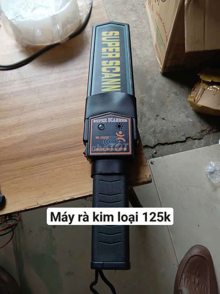 Máy dò kim loại SUPER SCANNER Đen. Mua bán Đồ chuyên dụng, Giống nuôi trồng tại Thành phố Mỹ Tho Tiền Giang được đăng bởi Đam Mê Audio hình 1