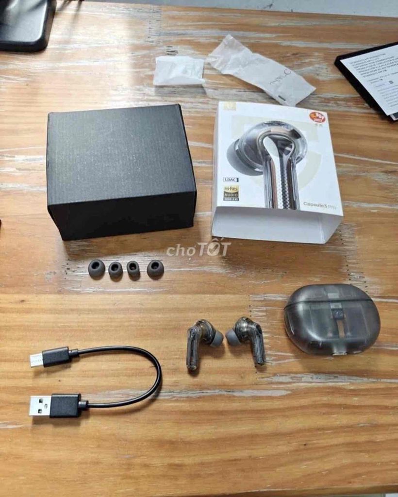 Tai nghe không dây Capsule 3 Pro Trong suốt. Mua bán Tivi, Âm thanh tại Quận Hoàng Mai Hà Nội được đăng bởi Bảo Nam hình 1