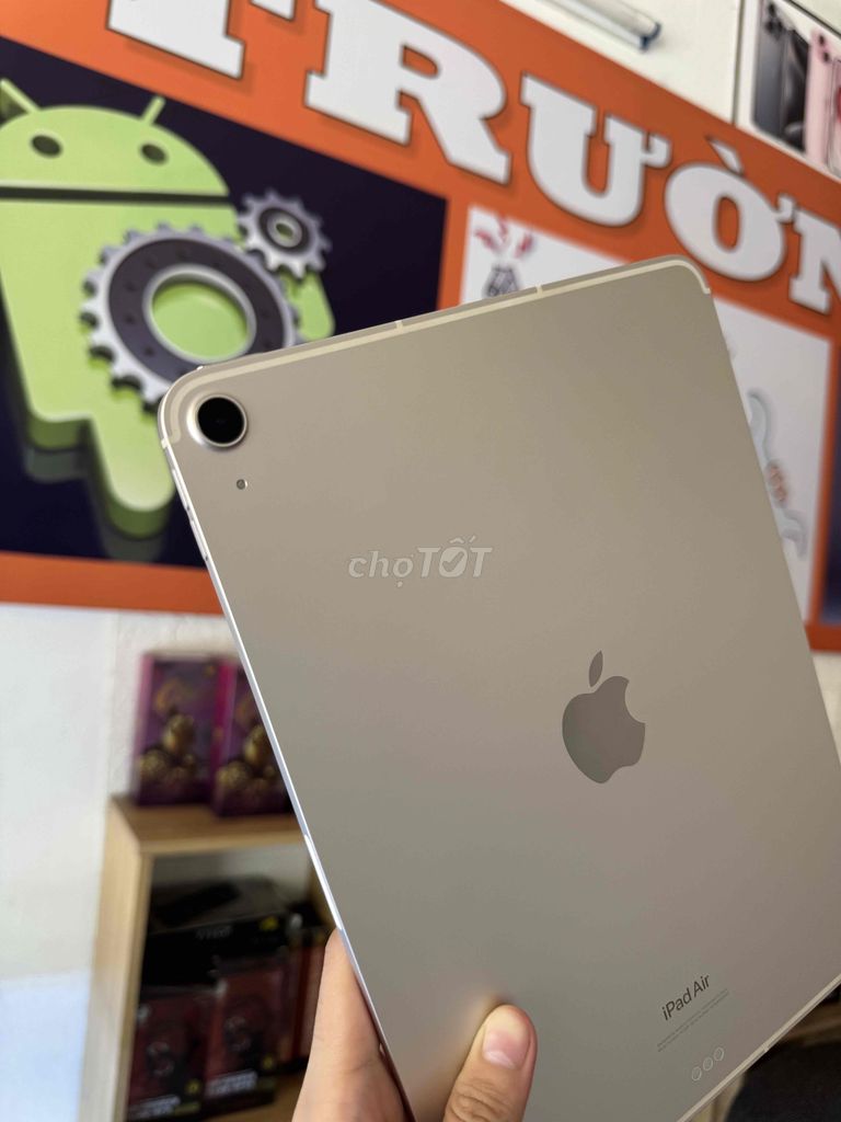 Ipad Air 5 64G 4G có sim Silver Za/a đẹp99% ZINALL