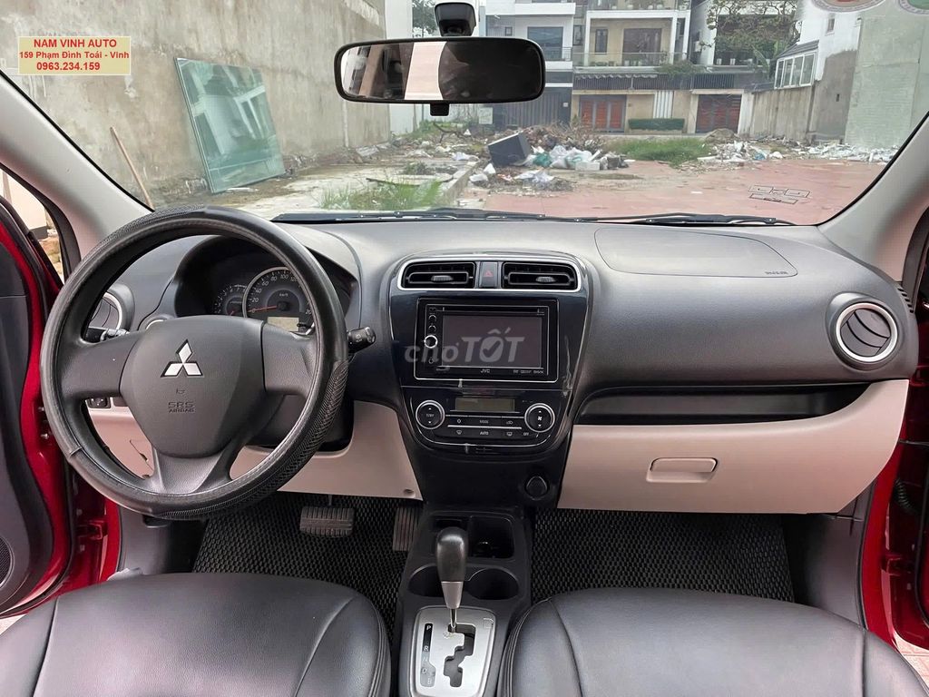 Mitsubishi Mirage 2014 1.2 CVT - siêu đẹp. Mua bán Ô tô tại Thành phố Vinh Nghệ An được đăng bởi Nam Vinh hình 4