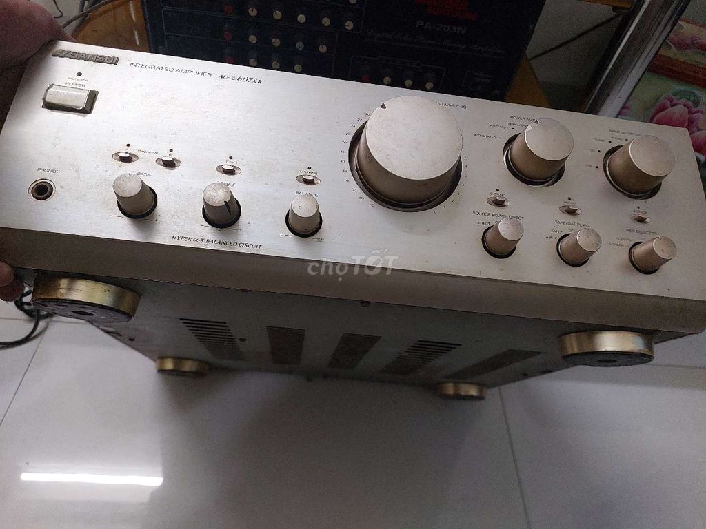 Amply Sansui AU-607XR Bạc Đã sử dụng. Mua bán Tivi, Âm thanh tại Quận Nam Từ Liêm Hà Nội được đăng bởi khac vien hình 1