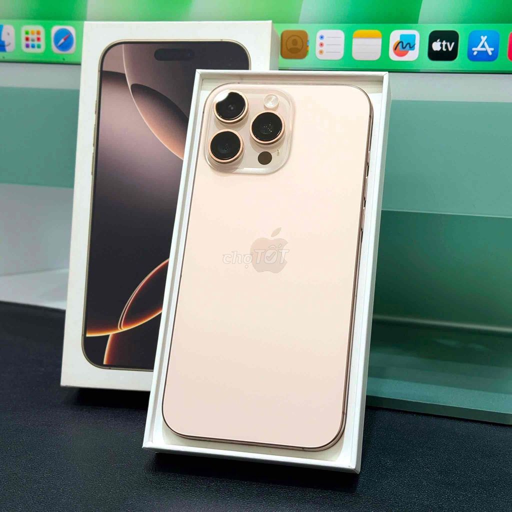 iPhone 16 Pro Max 256GB Vàng FULLBOX APPLE 2026. Mua bán Điện thoại tại Quận Thanh Xuân Hà Nội được đăng bởi Nguyễn Huy Dũng hình 1