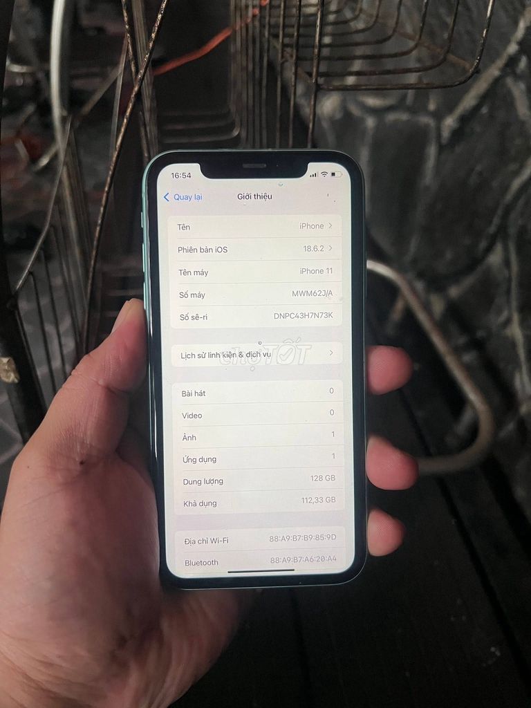 Apple iPhone 11 128GB Xanh lá Đã thay pin. Mua bán Điện thoại tại Quận 12 Tp Hồ Chí Minh được đăng bởi Hội Đồ Điện Tử hình 1